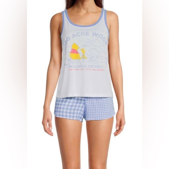 Disney 100 Acre Wood Winnie the Pooh Tank, Size 2X - Picture 1 of 8